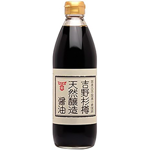 フンドーキ 吉野杉樽天然醸造醤油 瓶500ml