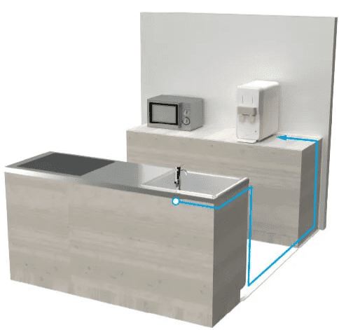 ウォータースタンドの設置画像